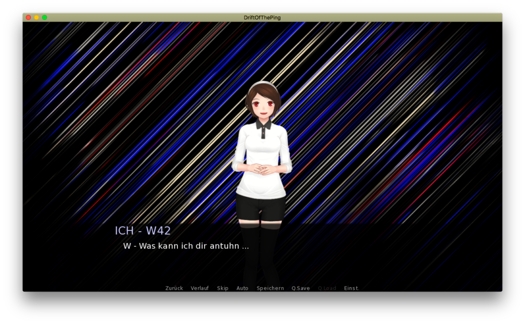 DriftOfThePong VN Visual Novel Screenshoot 3